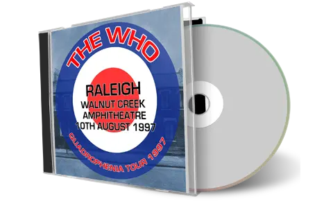 Artwork Cover of The Who 1997-08-10 CD Raleigh Audience