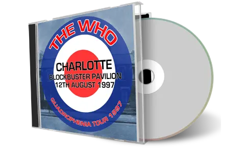 Artwork Cover of The Who 1997-08-12 CD Charlotte Audience