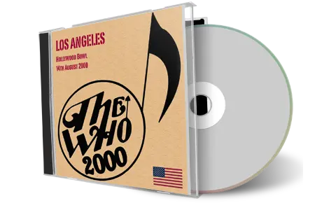 Artwork Cover of The Who 2000-08-14 CD Los Angeles Audience
