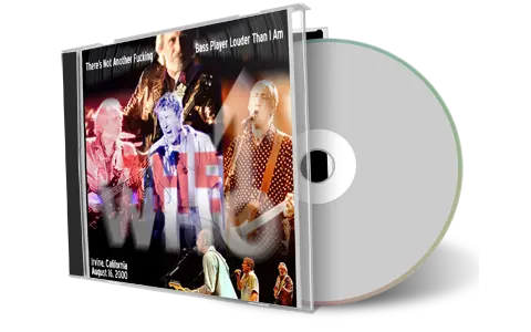 Artwork Cover of The Who 2000-08-16 CD Irvine Audience