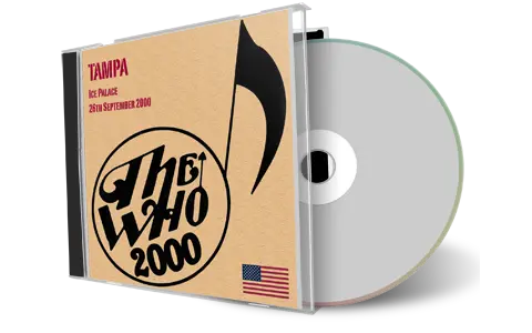 Artwork Cover of The Who 2000-09-26 CD Tampa Audience