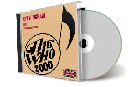 Artwork Cover of The Who 2000-10-30 CD Birmingham Audience