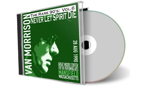 Artwork Cover of Van Morrison 1990-08-28 CD Mansfield Audience