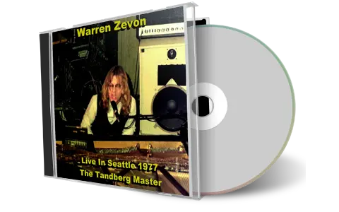 Artwork Cover of Warren Zevon 1977-02-05 CD Seattle Audience