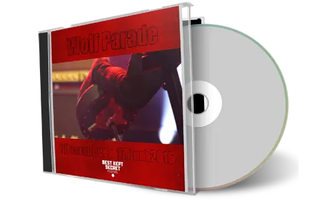 Artwork Cover of Wolf Parade 2016-06-17 CD Hilvarenbeek Audience