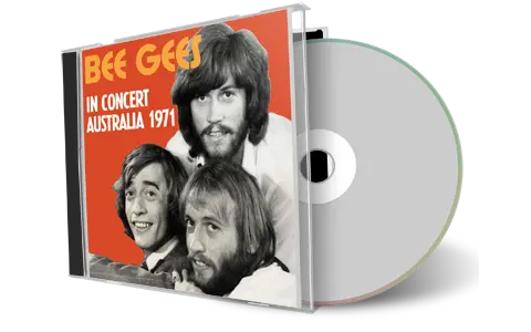 Artwork Cover of Bee Gees 1971-07-15 CD Melbourne Soundboard