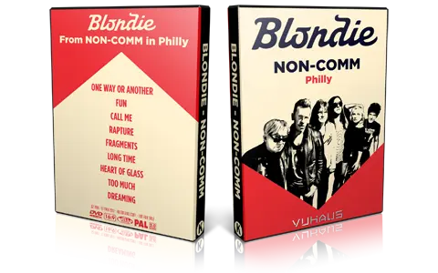 Artwork Cover of Blondie 2017-05-17 DVD Non-COMM 2017 World Cafe Live Proshot