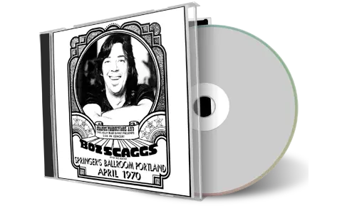 Artwork Cover of Boz Scaggs Compilation CD Portland 1970 Soundboard