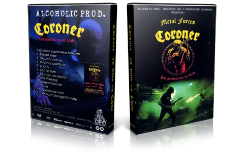 Artwork Cover of Coroner 2015-04-23 DVD Santiago Proshot