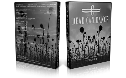 Artwork Cover of Dead Can Dance 2012-09-27 DVD Paris Audience