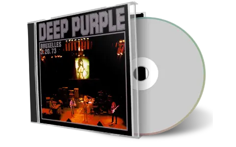 Artwork Cover of Deep Purple 1973-03-20 CD Brussels Audience