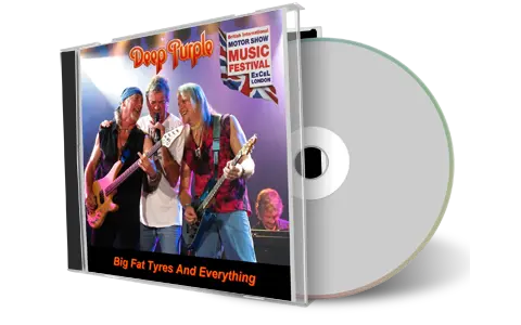 Artwork Cover of Deep Purple 2008-07-30 CD London Audience