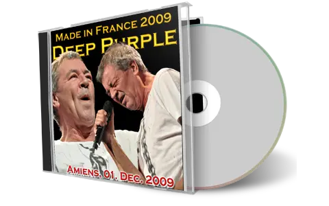 Artwork Cover of Deep Purple 2009-12-01 CD Amiens Audience