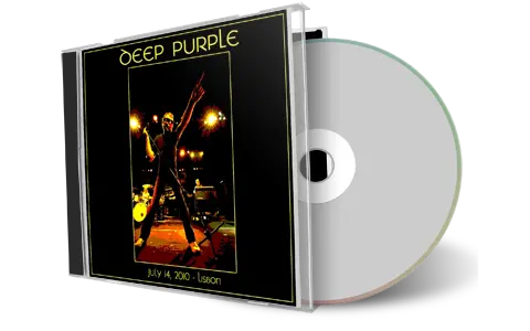 Artwork Cover of Deep Purple 2010-07-14 CD Lisbon Audience