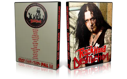 Artwork Cover of Destruction 2016-05-13 DVD Gelsenkirchen Proshot