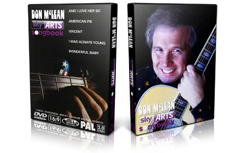 Artwork Cover of Don McLean Compilation DVD Songbook 2011 Proshot