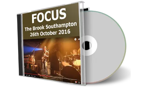 Artwork Cover of Focus 2016-10-26 CD Southampton Audience