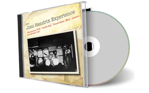 Artwork Cover of Jimi Hendrix Experience 1969-01-22 CD Wien Audience