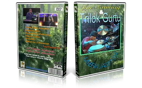 Artwork Cover of Joe Zawinul and Trilok Gurtu 1994-10-22 DVD Perugia Proshot