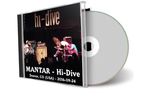 Artwork Cover of Mantar 2016-09-24 CD Denver Audience