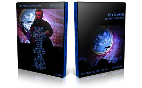 Artwork Cover of Mick Flannery 2016-03-31 DVD Tullamore Audience