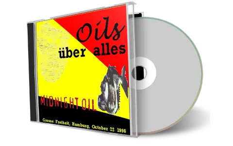 Artwork Cover of Midnight Oil 1996-10-22 CD Hamburg Audience