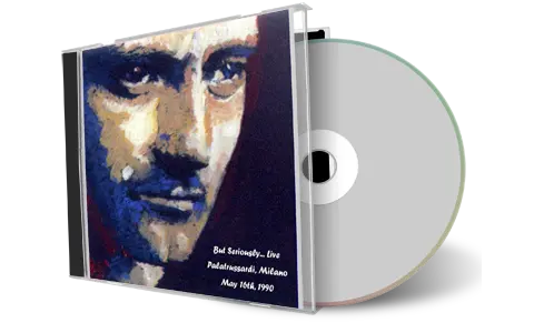 Artwork Cover of Phil Collins 1990-05-16 CD Milan Audience
