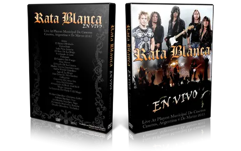 Artwork Cover of Rata Blanca 2015-03-08 DVD Caseros Proshot