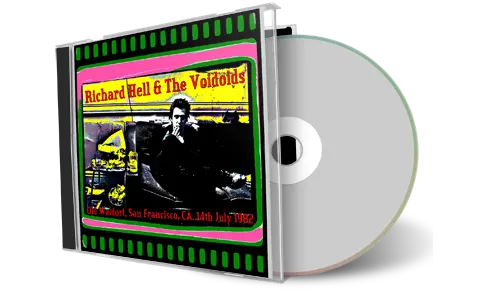 Artwork Cover of Richard Hell 1982-07-14 CD San Francisco Audience