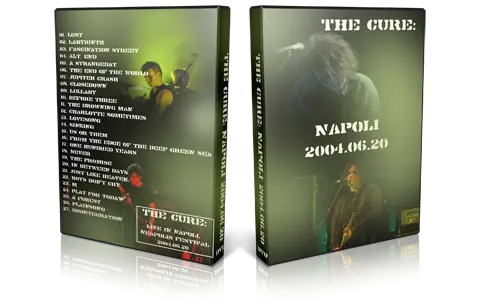 Artwork Cover of The Cure 2004-06-20 DVD Naples Audience