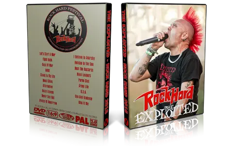 Artwork Cover of The Exploited 2016-05-14 DVD Gelsenkirchen Proshot