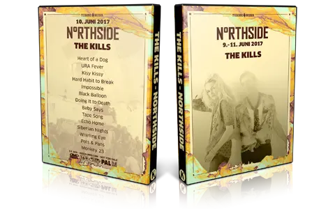 Artwork Cover of The Kills 2017-06-10 DVD Northside Festival Proshot
