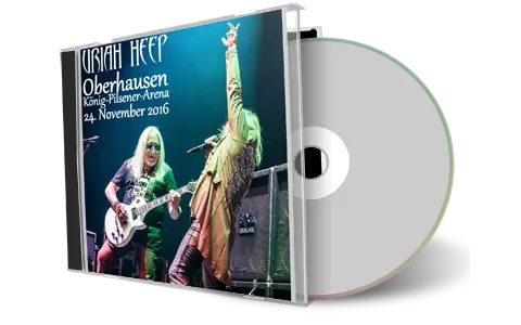 Artwork Cover of Uriah Heep 2016-11-24 CD Oberhausen Audience