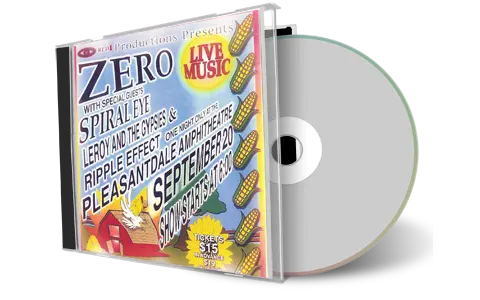 Artwork Cover of Zero 1997-09-20 CD Pleasantdale Audience