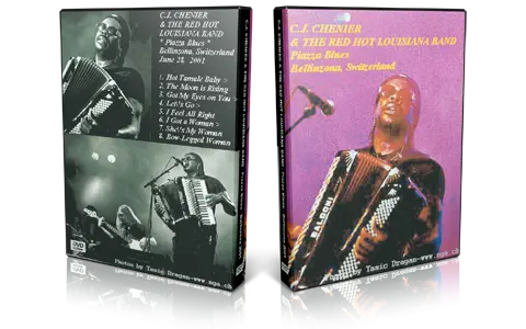 Artwork Cover of CJ Chenier 2001-06-28 DVD Bellinzona Proshot