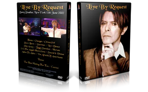 Artwork Cover of David Bowie 2002-06-15 DVD Live By Request Proshot