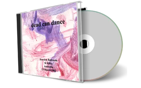 Artwork Cover of Dead Can Dance 1982-03-13 CD Melbourne Audience