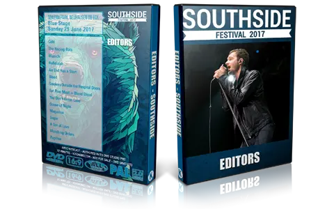 Artwork Cover of Editors 2017-06-25 DVD Southside Festival Proshot