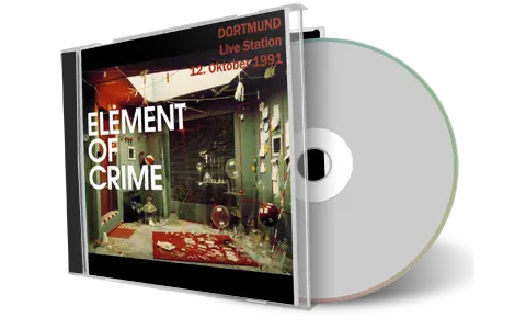 Artwork Cover of Element of Crime 1991-10-12 CD Dortmund Audience
