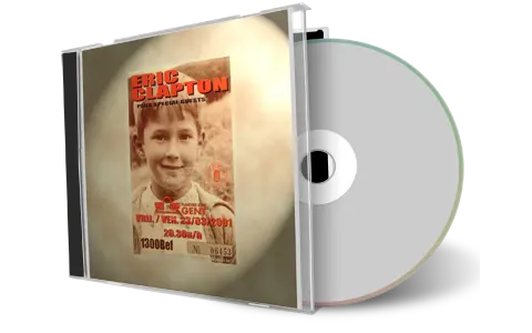 Artwork Cover of Eric Clapton 2001-03-23 CD Gent Audience
