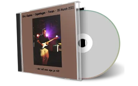 Artwork Cover of Eric Clapton 2001-03-28 CD Copenhagen Audience