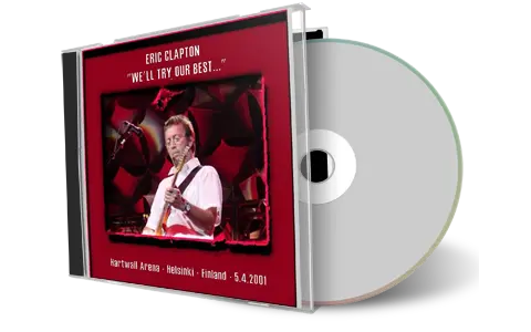 Artwork Cover of Eric Clapton 2001-04-05 CD Helsinki Audience