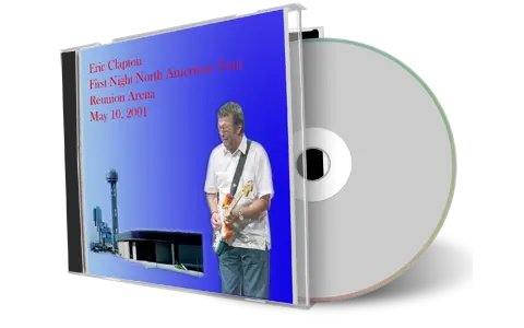 Artwork Cover of Eric Clapton 2001-05-10 CD Dallas Audience