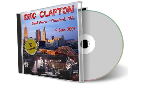 Artwork Cover of Eric Clapton 2001-06-04 CD Cleveland Audience