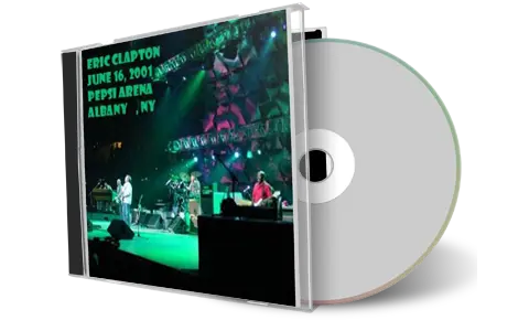 Artwork Cover of Eric Clapton 2001-06-16 CD Albany Audience