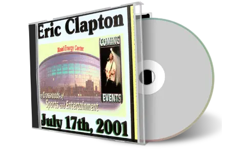 Artwork Cover of Eric Clapton 2001-07-17 CD St Paul Audience