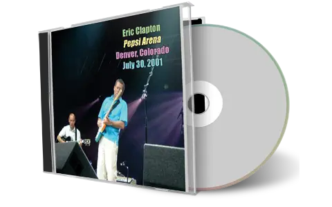 Artwork Cover of Eric Clapton 2001-07-30 CD Denver Audience