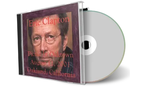 Artwork Cover of Eric Clapton 2001-08-11 CD Oakland Audience