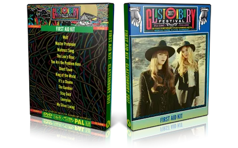 Artwork Cover of First Aid Kit 2017-06-23 DVD Glastonbury Festival Proshot