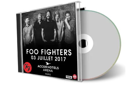 Artwork Cover of Foo Fighters 2017-07-03 CD Paris Audience